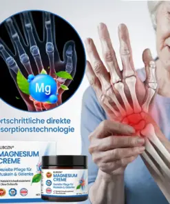 KUBOZN® Magnesium Creme – Spürbare Pflege & Entlastung für Muskeln & Gelenke