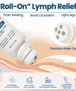 KUBOZN® Roll-On Pump Cream for Lymphatic Drainage & Swelling Relief