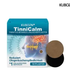 KUBOZN® TinniCalm – Pflaster zur Linderung von Tinnitus