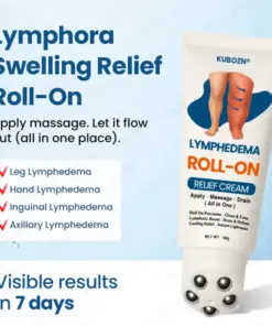 KUBOZN® Roll-On Cream for Lymphatic Drainage & Swelling Relief
