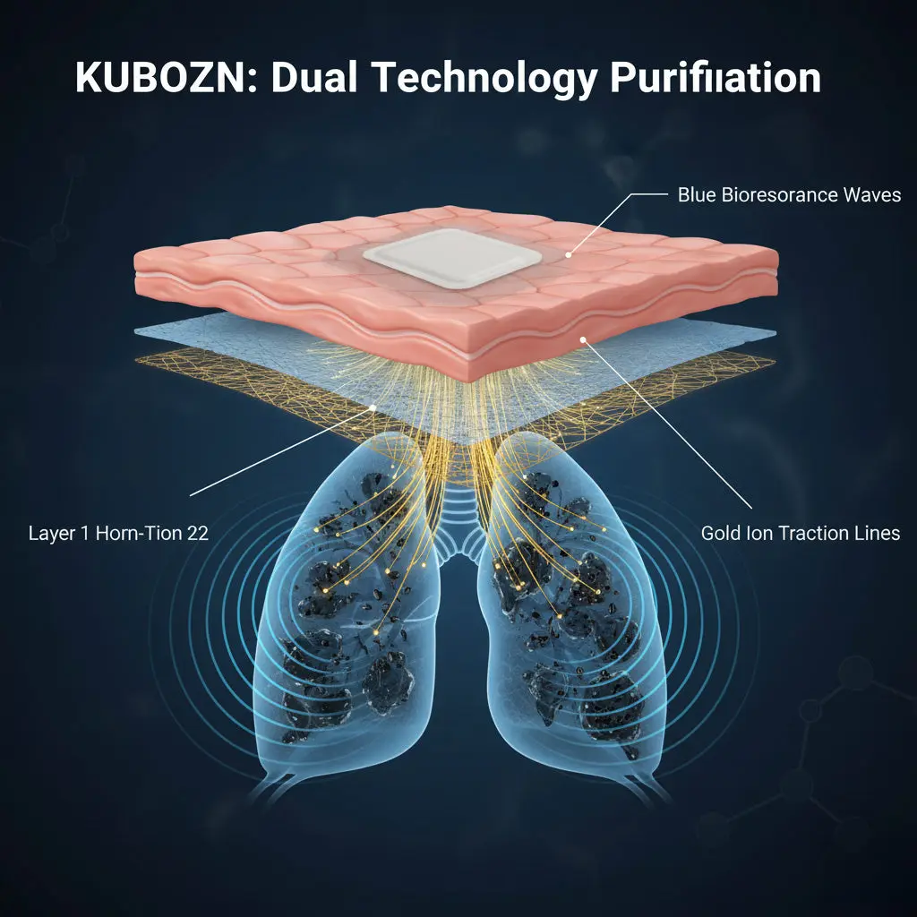 KUBOZN® Targeted Lung Cleansing Patch