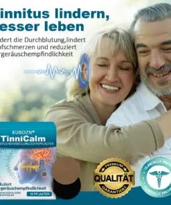 KUBOZN® TinniCalm – Pflaster zur Linderung von Tinnitus
