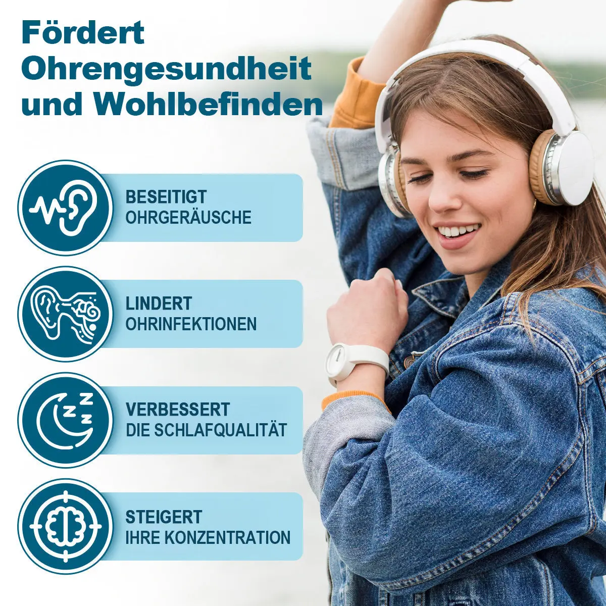 KUBOZN® TinniCalm – Pflaster zur Linderung von Tinnitus