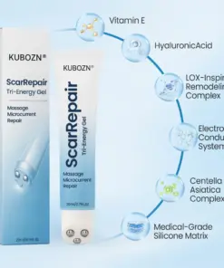 KUBOZN® Triple-Roller Microcurrent ScarRepair Gel