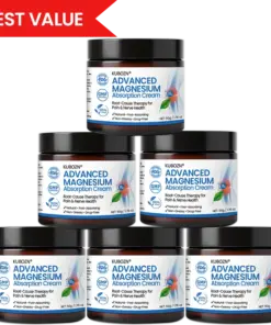 KUBOZN® Advanced Magnesium Absorption Cream for Arthritis, Neuropathy Joint Pain