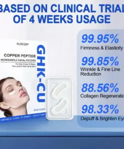 KUBOZN® GHK-Cu Microneedle Facial Patches