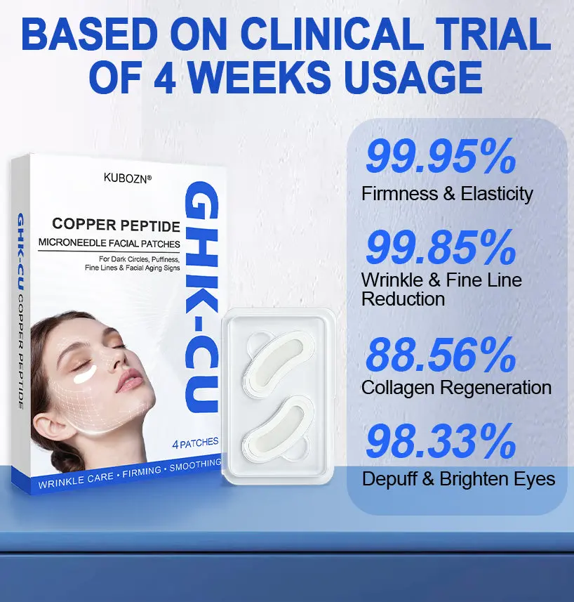 KUBOZN® GHK-Cu Microneedle Facial Patches