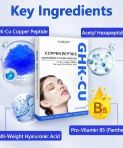 KUBOZN® GHK-Cu Microneedle Facial Patches