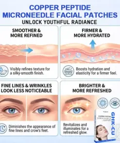 KUBOZN® GHK-Cu Microneedle Facial Patches