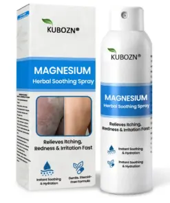KUBOZN® Magnesium Herbal Psoriasis Eczema Spray (FDA Certified 3-Minute Relief)