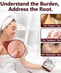KUBOZN® OryzaDarts TAGGONE Patch Pain-Free Root-Level Removal Powered by Black Rice MicroDarts.