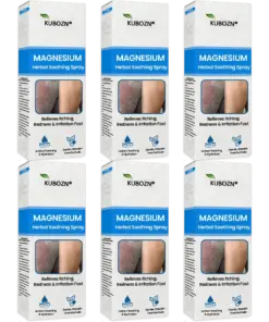 KUBOZN® Magnesium Herbal Spray Fast Relief for Psoriasis Eczema No-Rub, Steroid-Free