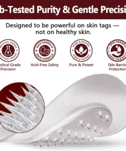 KUBOZN® OryzaDarts TAGGONE PatchPain-Free Root-Level Removal Powered by Black Rice MicroDarts.