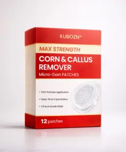 KUBOZN CoreStrike™ Microneedle Patch A Smarter Way to Handle Recurring Corns