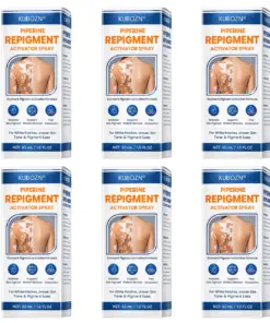 KUBOZN® Piperine Repigment Activator Spray to Reactivate Dormant Pigment Cells & Restore Natural Skin Color