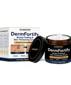 KUBOZN® DermFortify - Advanced Bruise Fading & Skin Thickening Cream for Thin, Fragile Skin