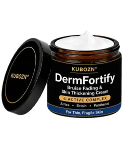 KUBOZN® DermFortify - Advanced Bruise Fading & Skin Thickening Cream for Thin, Fragile Skin