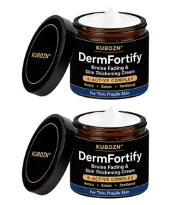 KUBOZN® DermFortify - Advanced Bruise Fading & Skin Thickening Cream for Thin, Fragile Skin
